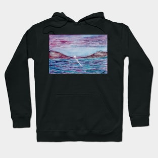 Watercolour Seascape Hoodie